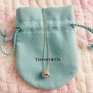 Tiffany & Co Knot Pendant Necklace